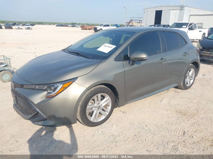 2020 TOYOTA COROLLA HATCHBACK SE/XSE JTNB4RBE1L3074178
