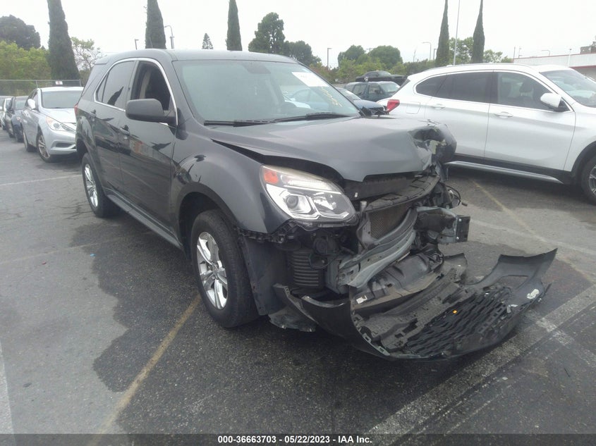 VIN 2GNALBEK7H1584986 2017 CHEVROLET EQUINOX LS