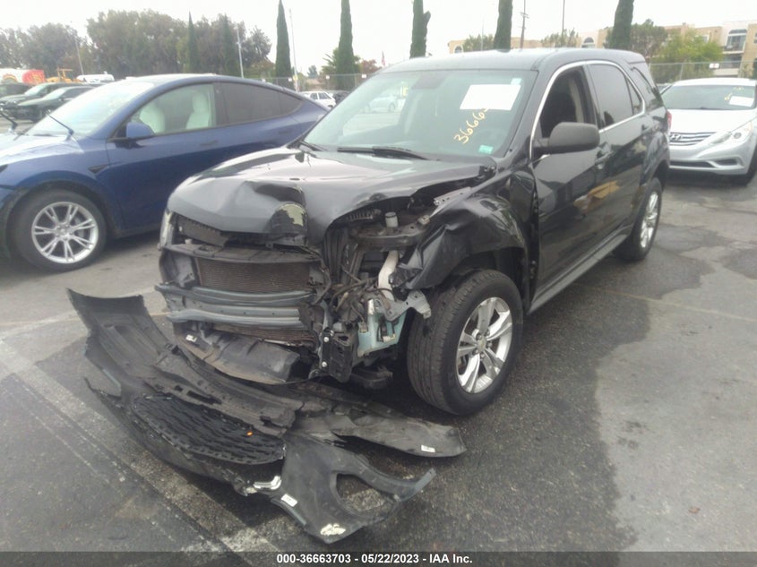VIN 2GNALBEK7H1584986 2017 CHEVROLET EQUINOX LS