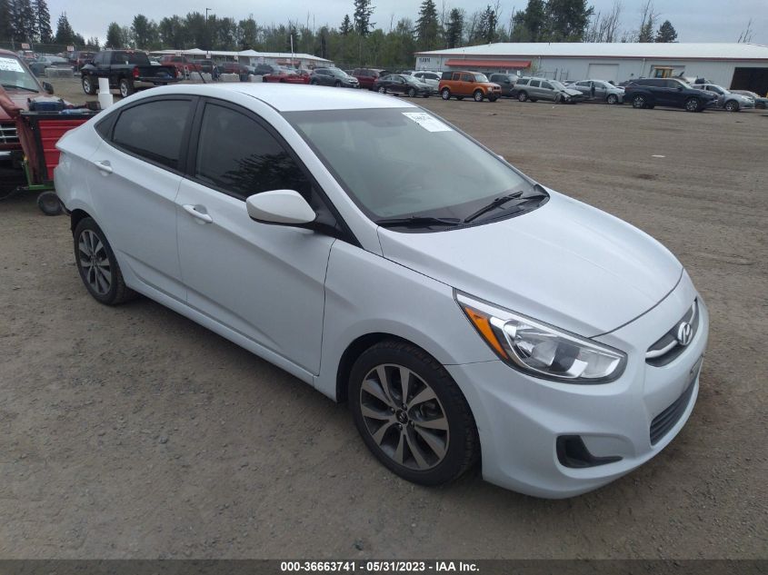 2017 HYUNDAI ACCENT VALUE EDITION - KMHCT4AEXHU379580