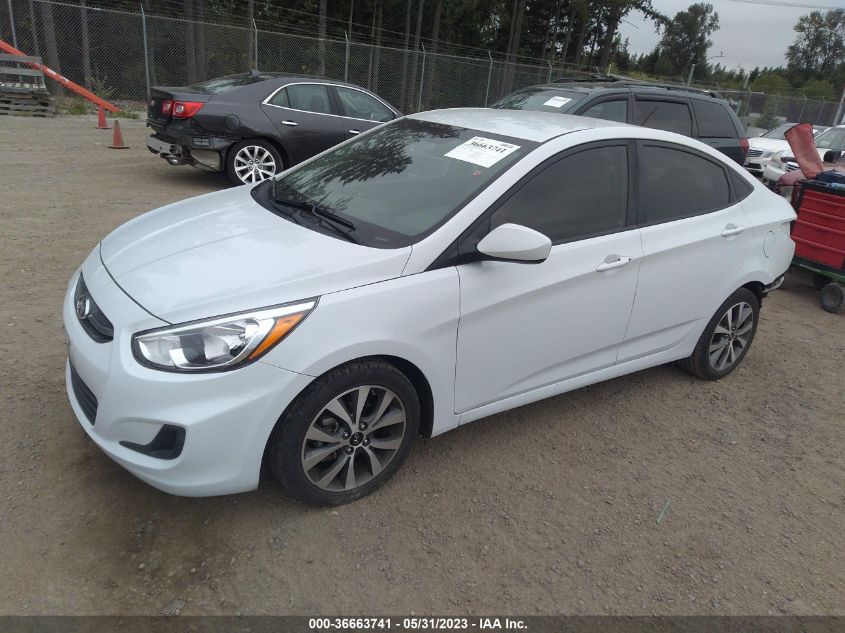 2017 HYUNDAI ACCENT VALUE EDITION - KMHCT4AEXHU379580