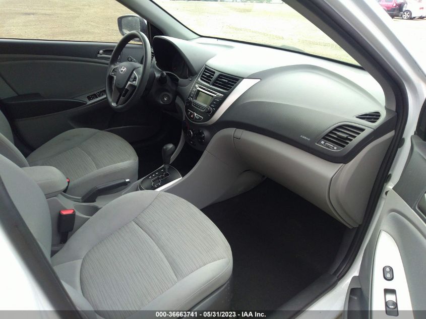 2017 HYUNDAI ACCENT VALUE EDITION - KMHCT4AEXHU379580
