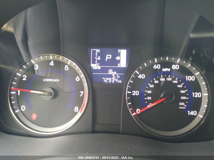 2017 HYUNDAI ACCENT VALUE EDITION - KMHCT4AEXHU379580