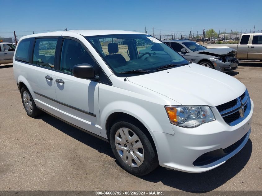 2015 DODGE GRAND CARAVAN AMERICAN VALUE PKG - 2C4RDGBG5FR530123