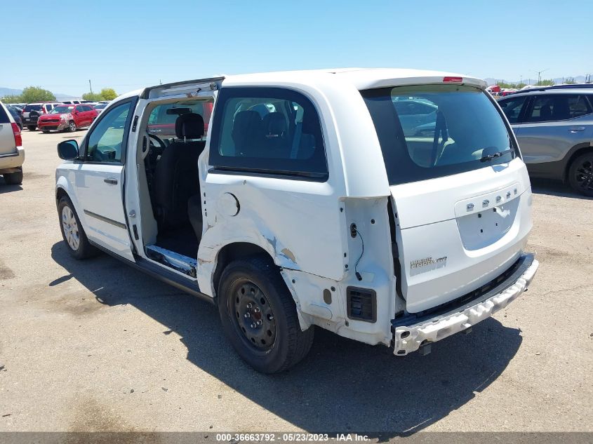 2015 DODGE GRAND CARAVAN AMERICAN VALUE PKG - 2C4RDGBG5FR530123