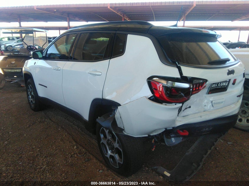 VIN 3C4NJDDB0NT111986 2022 JEEP COMPASS TRAILHAWK