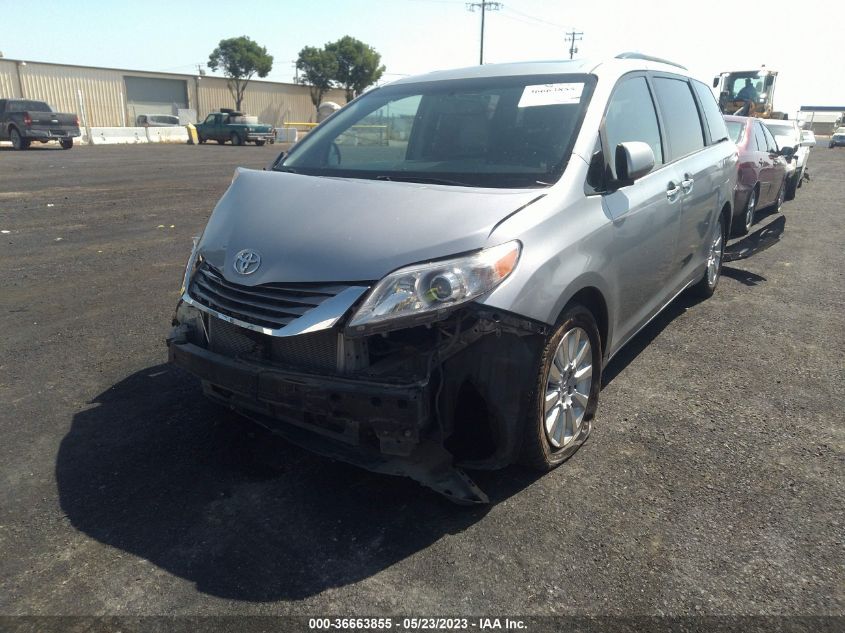 2016 TOYOTA SIENNA XLE/XLE AAS/LTD - 5TDYK3DC3GS731161