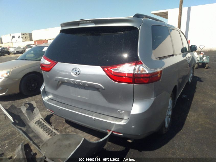 2016 TOYOTA SIENNA XLE/XLE AAS/LTD - 5TDYK3DC3GS731161