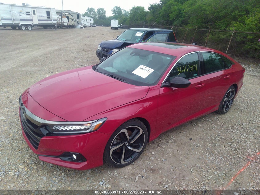 VIN 1HGCV2F38MA009770 2021 HONDA ACCORD SEDAN SPORT