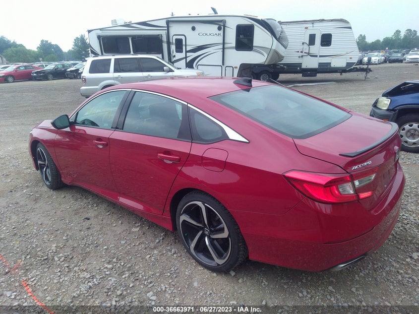 VIN 1HGCV2F38MA009770 2021 HONDA ACCORD SEDAN SPORT