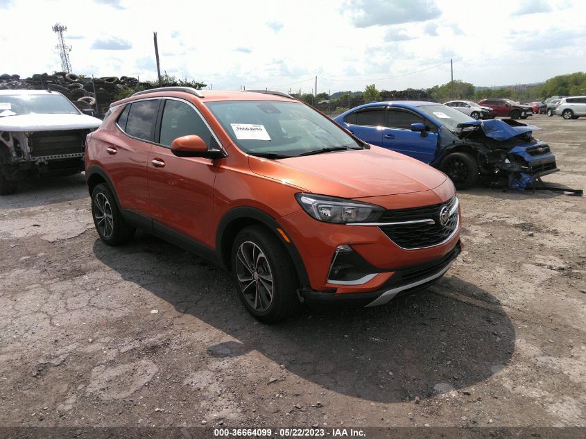 2022 BUICK ENCORE GX SELECT - KL4MMDS23NB018123