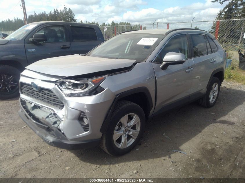 2021 TOYOTA RAV4 HYBRID - 2T3R6RFV3MW019091
