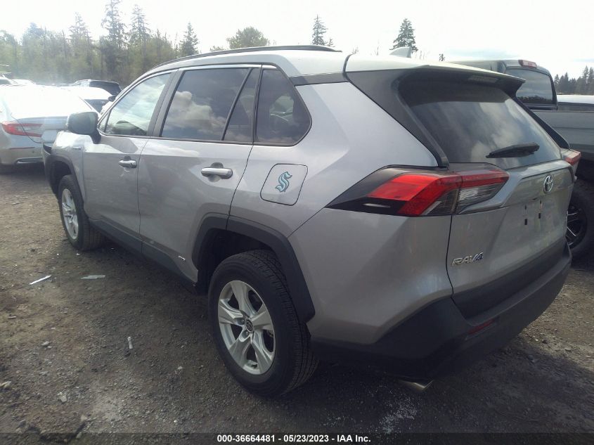 2021 TOYOTA RAV4 HYBRID - 2T3R6RFV3MW019091