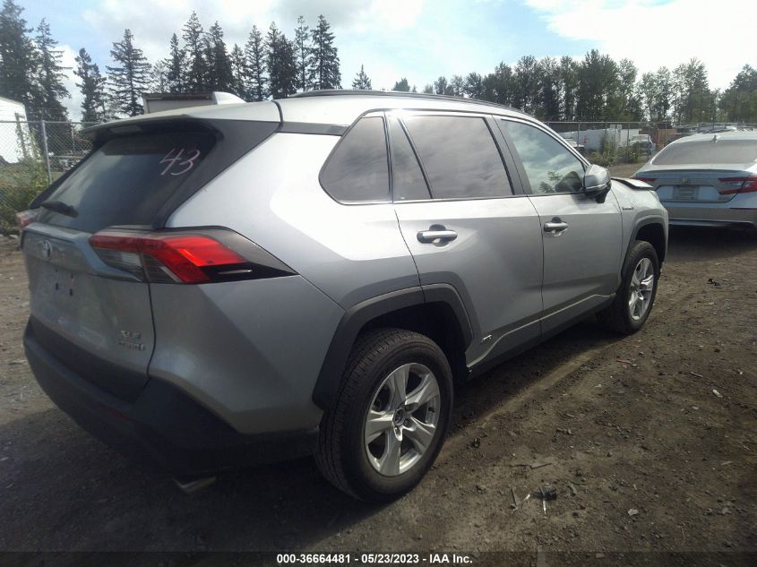 2021 TOYOTA RAV4 HYBRID - 2T3R6RFV3MW019091