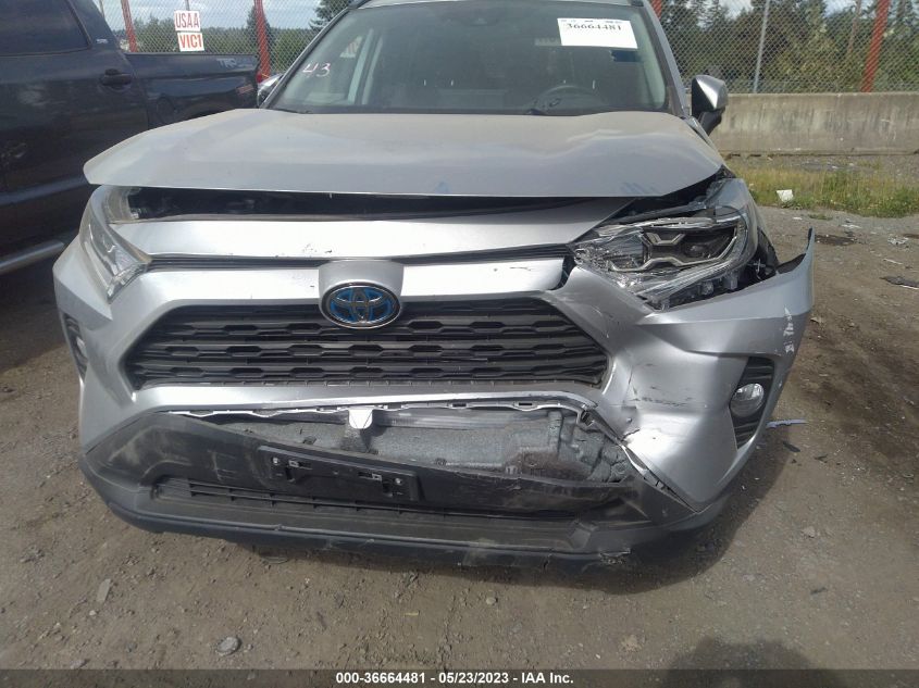 2021 TOYOTA RAV4 HYBRID - 2T3R6RFV3MW019091