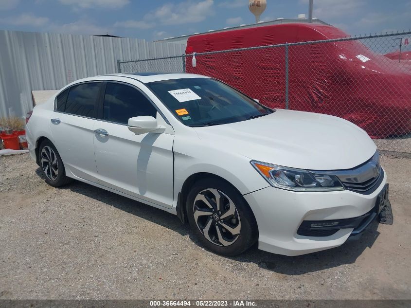 2016 HONDA ACCORD SEDAN EX-L - 1HGCR2F84GA017076