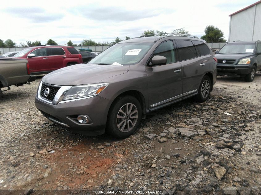 2013 NISSAN PATHFINDER SL - 5N1AR2MN8DC688423