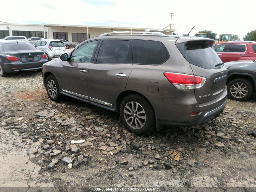 2013 NISSAN PATHFINDER SL - 5N1AR2MN8DC688423