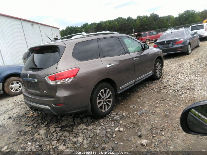 2013 NISSAN PATHFINDER SL - 5N1AR2MN8DC688423