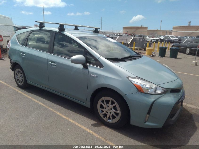2015 TOYOTA PRIUS V TWO/FIVE/THREE/FOUR - JTDZN3EU7FJ027964