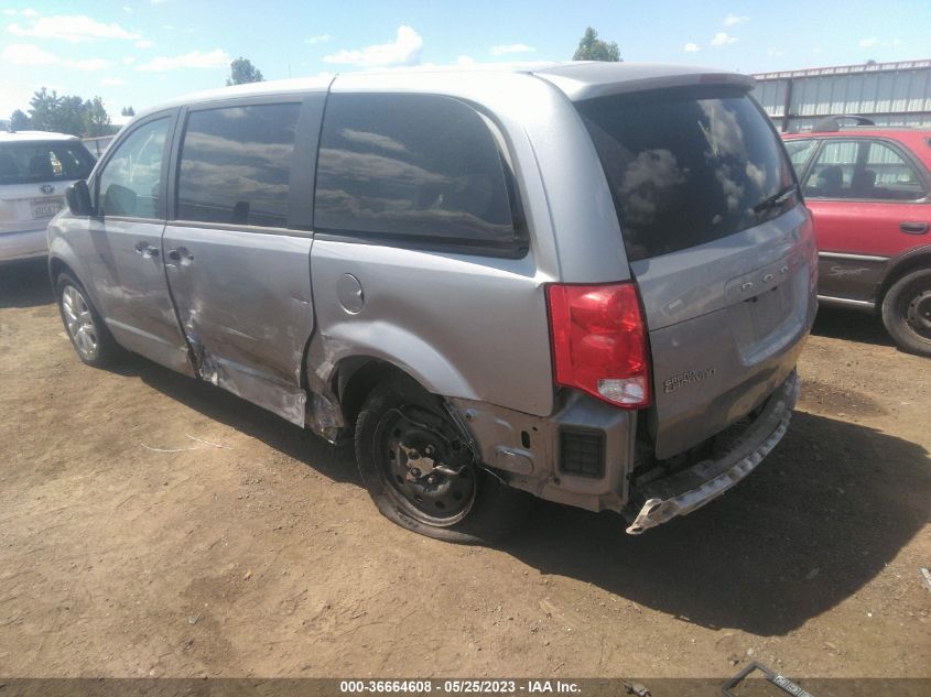 2019 DODGE GRAND CARAVAN SE - 2C4RDGBG2KR770272