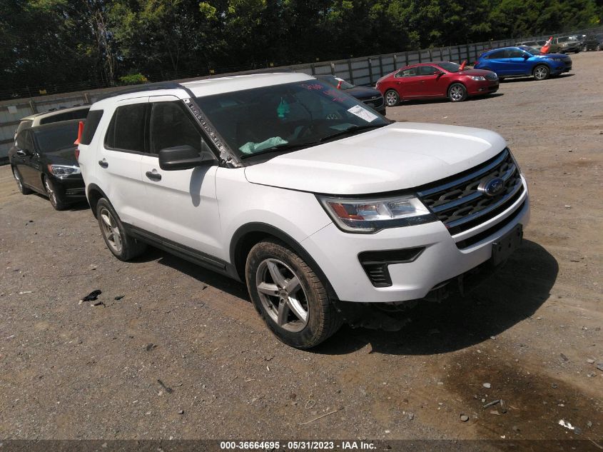 2018 FORD EXPLORER BASE - 1FM5K7B82JGB26618