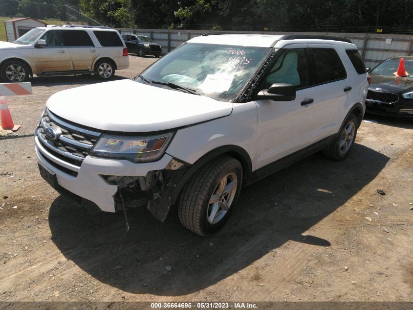 2018 FORD EXPLORER BASE - 1FM5K7B82JGB26618
