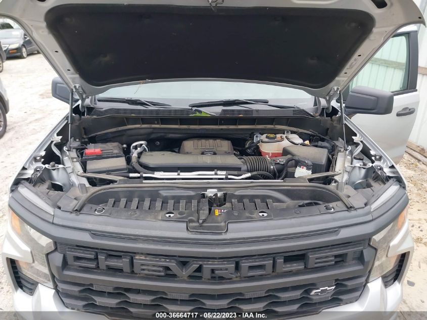 2022 CHEVROLET SILVERADO 1500 CUSTOM - 1GCPABEK1NZ539103