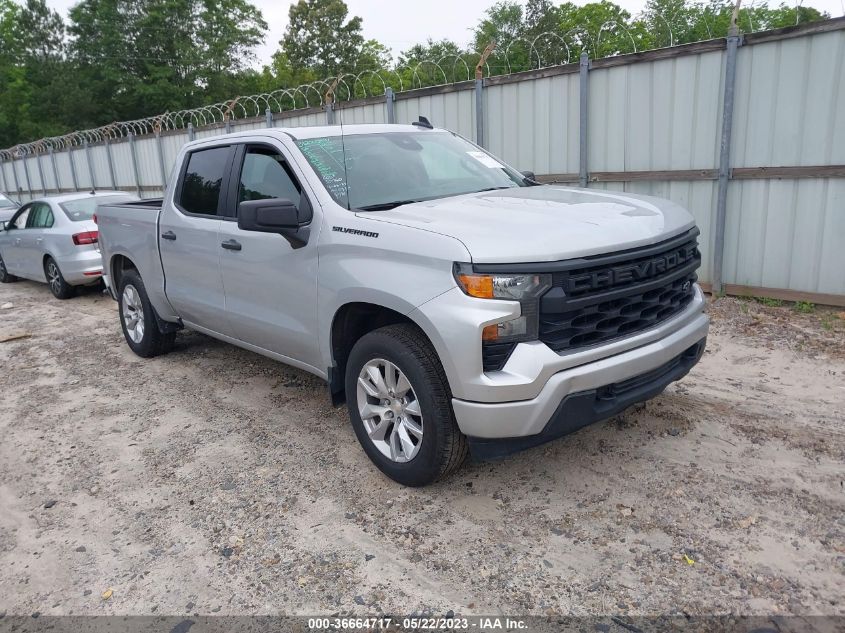 2022 CHEVROLET SILVERADO 1500 CUSTOM - 1GCPABEK1NZ539103