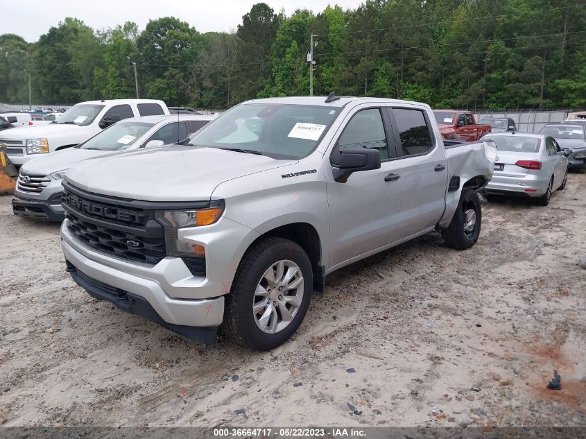 2022 CHEVROLET SILVERADO 1500 CUSTOM - 1GCPABEK1NZ539103