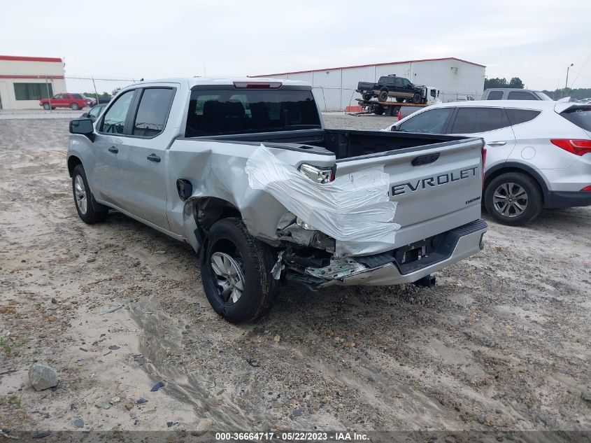 2022 CHEVROLET SILVERADO 1500 CUSTOM - 1GCPABEK1NZ539103