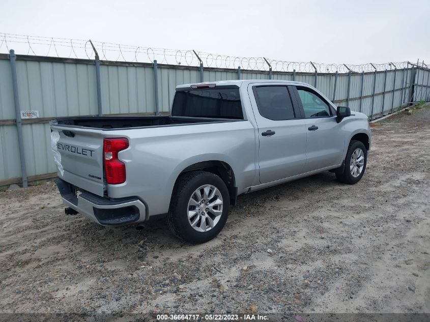 2022 CHEVROLET SILVERADO 1500 CUSTOM - 1GCPABEK1NZ539103