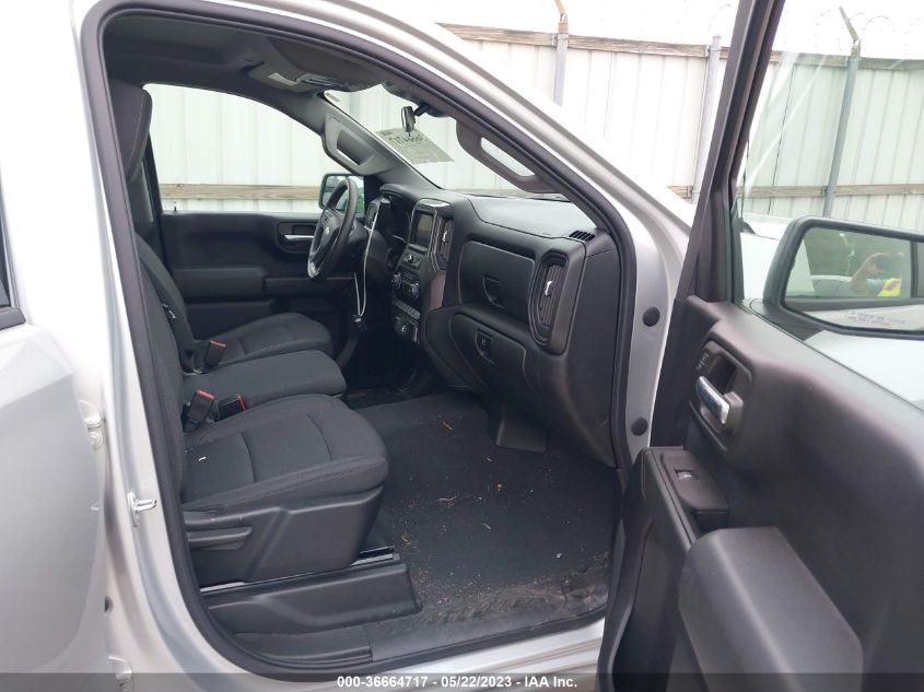 2022 CHEVROLET SILVERADO 1500 CUSTOM - 1GCPABEK1NZ539103