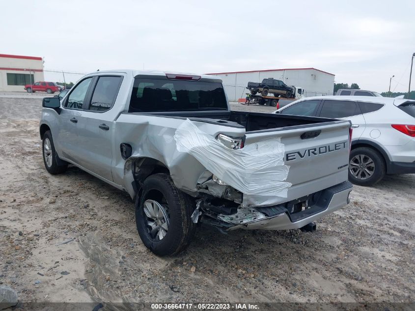 2022 CHEVROLET SILVERADO 1500 CUSTOM - 1GCPABEK1NZ539103