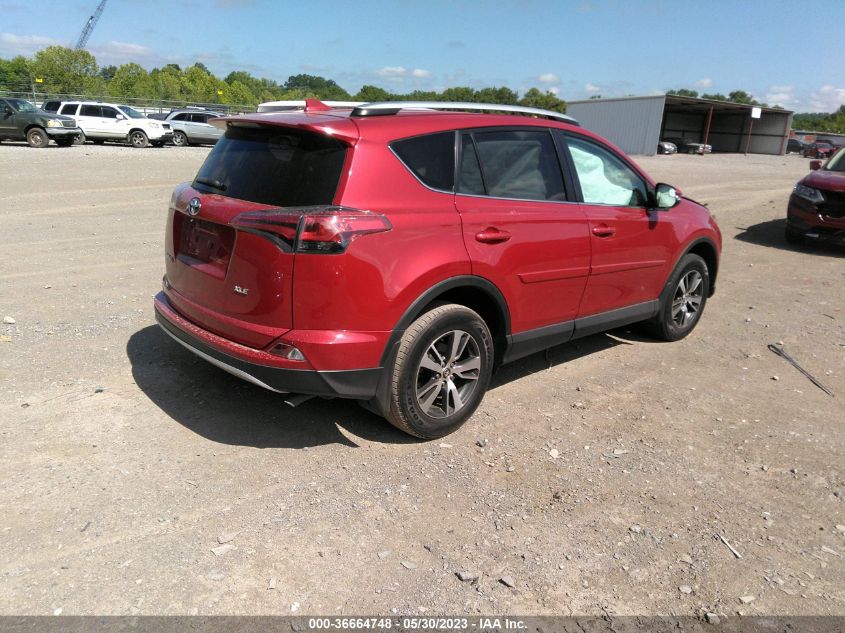 2016 TOYOTA RAV4 XLE - 2T3WFREV1GW279031
