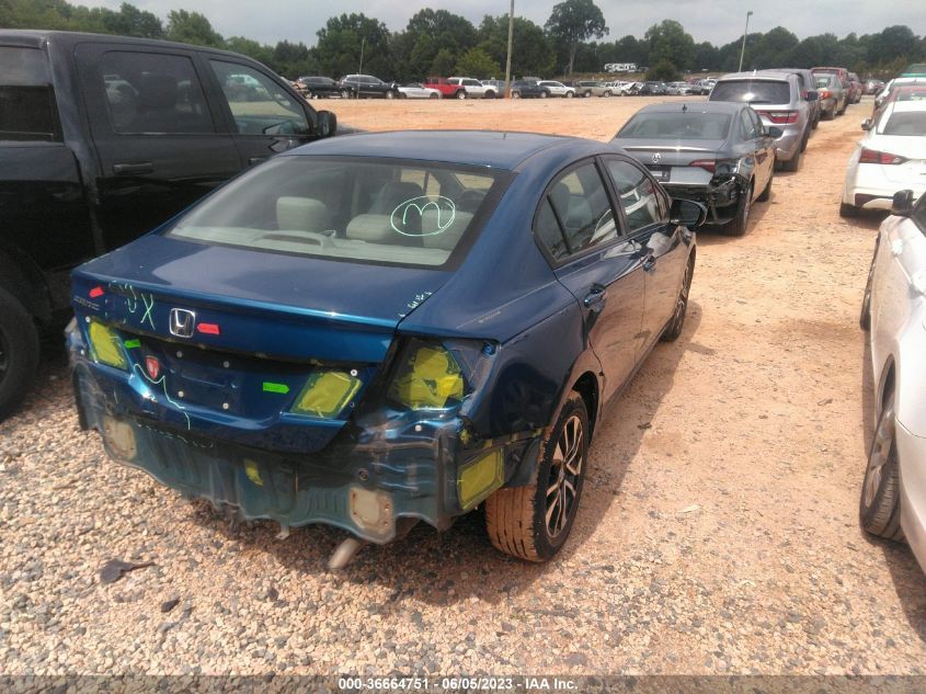 2014 HONDA CIVIC SEDAN EX - 2HGFB2F87EH537305