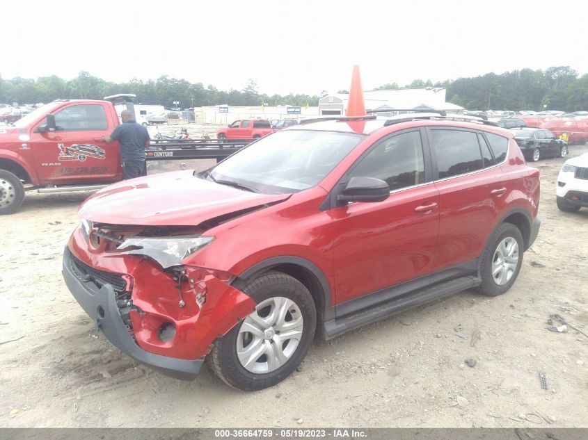 2015 TOYOTA RAV4 LE - JTMZFREV6FD054421