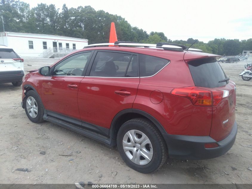 2015 TOYOTA RAV4 LE - JTMZFREV6FD054421
