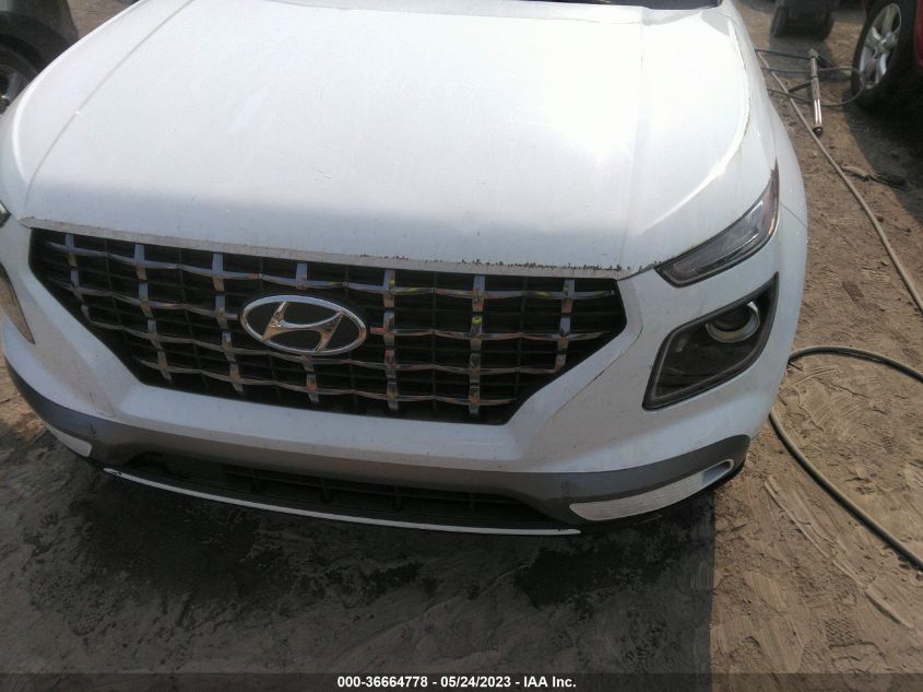 2022 HYUNDAI VENUE LIMITED - KMHRC8A38NU139309
