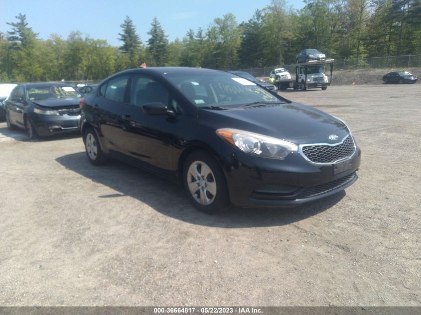 2015 KIA FORTE LX - KNAFK4A66F5256957