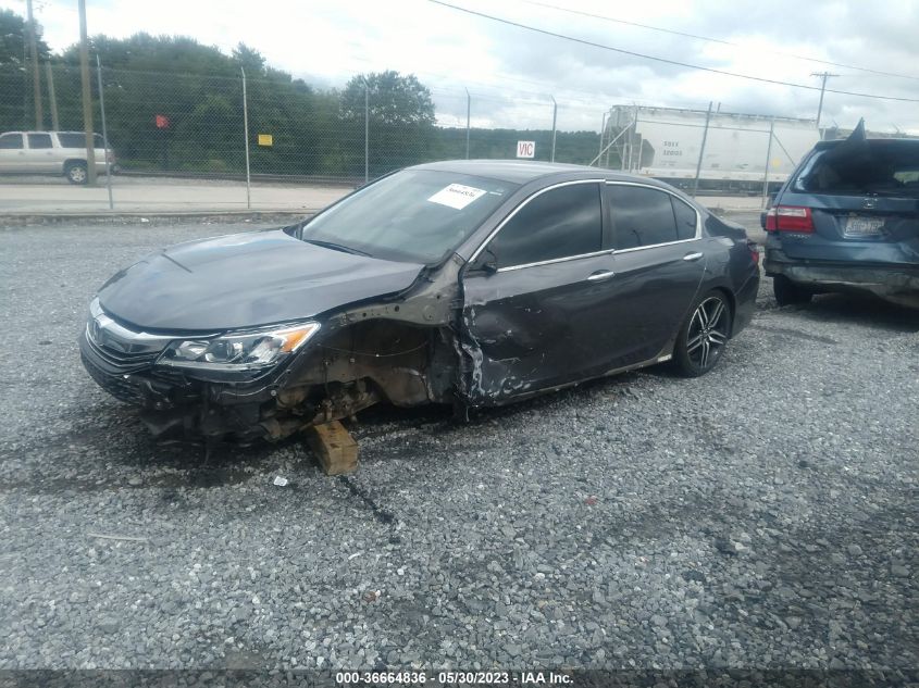 2017 HONDA ACCORD SEDAN SPORT - 1HGCR2F58HA269677