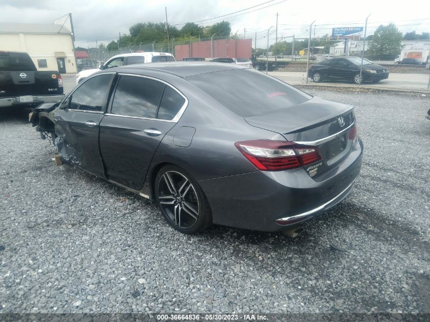 2017 HONDA ACCORD SEDAN SPORT - 1HGCR2F58HA269677