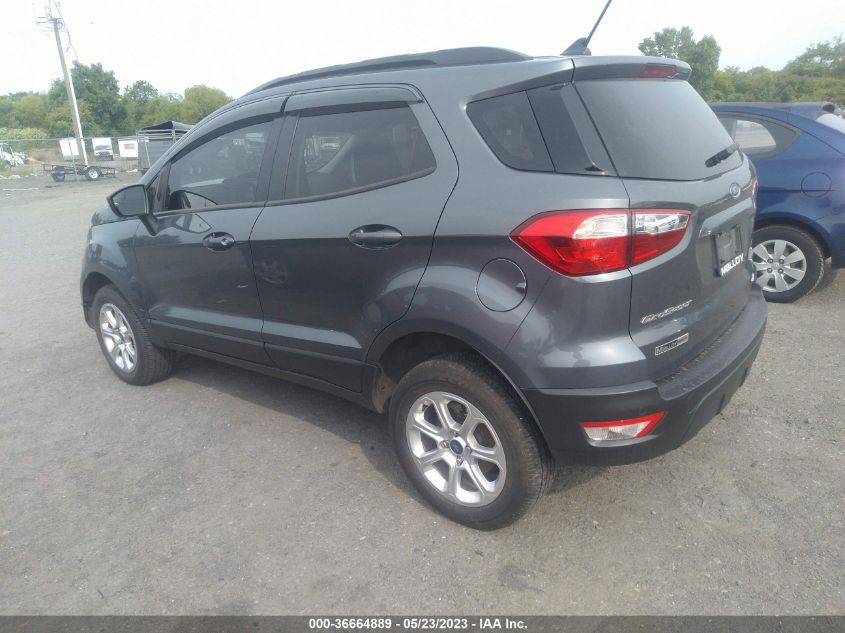 2020 FORD ECOSPORT SE - MAJ6S3GL8LC390053