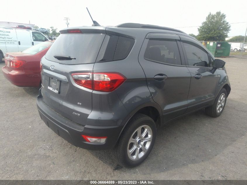 2020 FORD ECOSPORT SE - MAJ6S3GL8LC390053