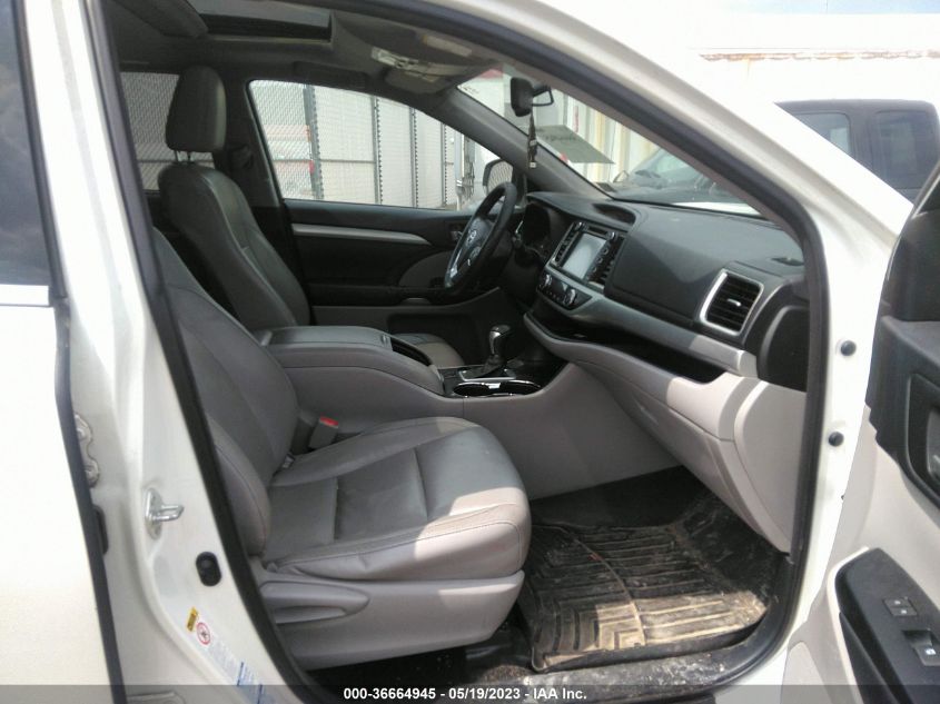 2015 TOYOTA HIGHLANDER XLE - 5TDJKRFH5FS174331