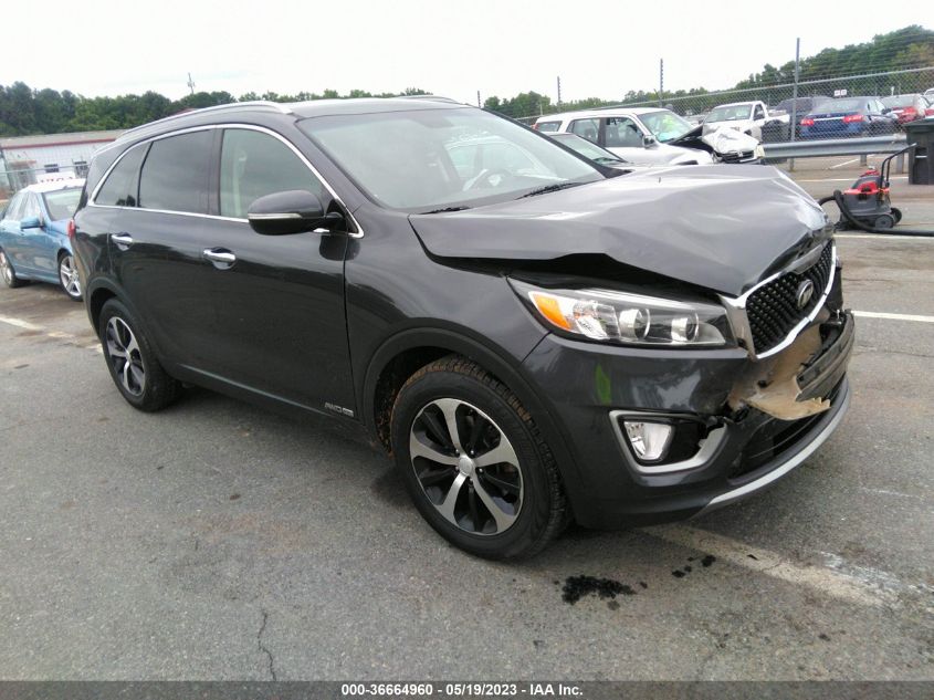 2018 KIA SORENTO EX V6 - 5XYPHDA50JG387251