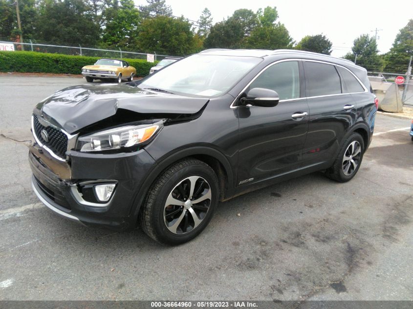 2018 KIA SORENTO EX V6 - 5XYPHDA50JG387251