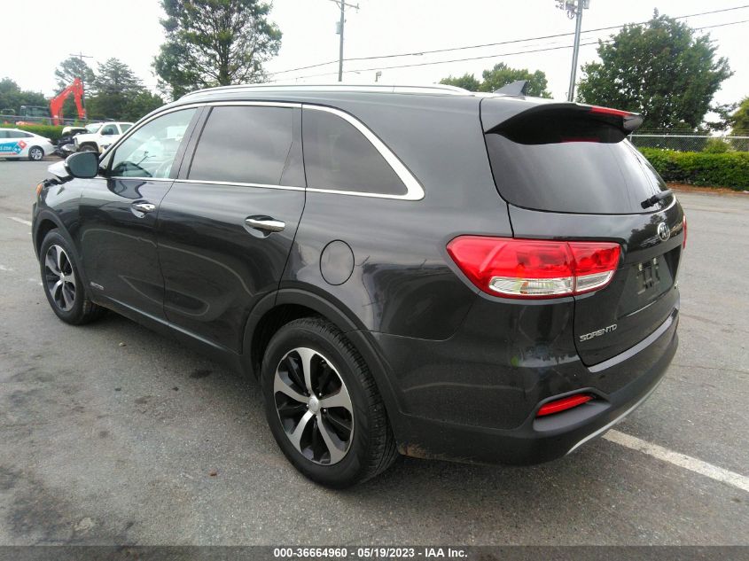 2018 KIA SORENTO EX V6 - 5XYPHDA50JG387251