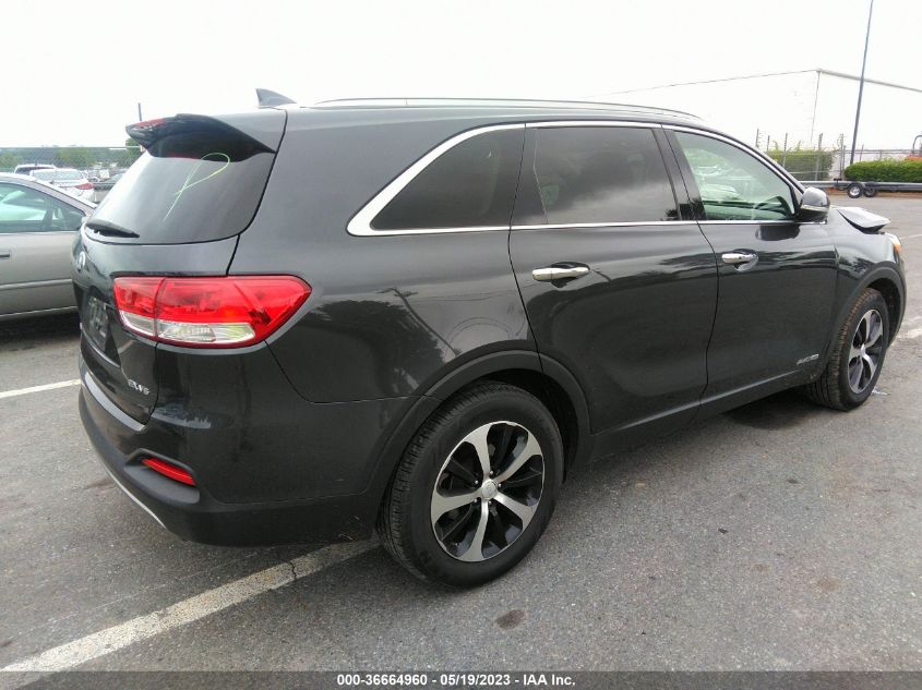 2018 KIA SORENTO EX V6 - 5XYPHDA50JG387251