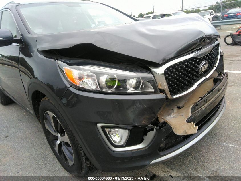 2018 KIA SORENTO EX V6 - 5XYPHDA50JG387251